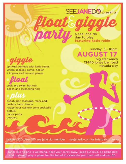 SJD Float & Giggle poster