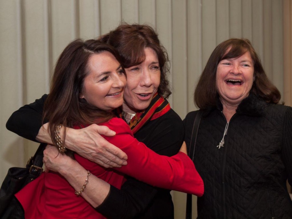 Elisa Parker with Lily Tomlin and her mom, Pat Henderson